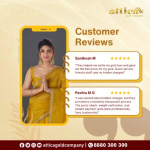Happy Attica Gold customer