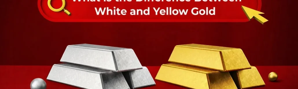 What Is the Difference Between White and Yellow Gold