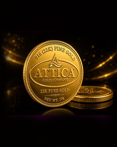 22K Gold Coin