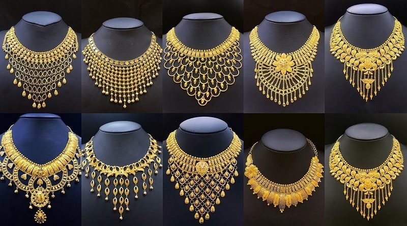 Gold Necklace Design 