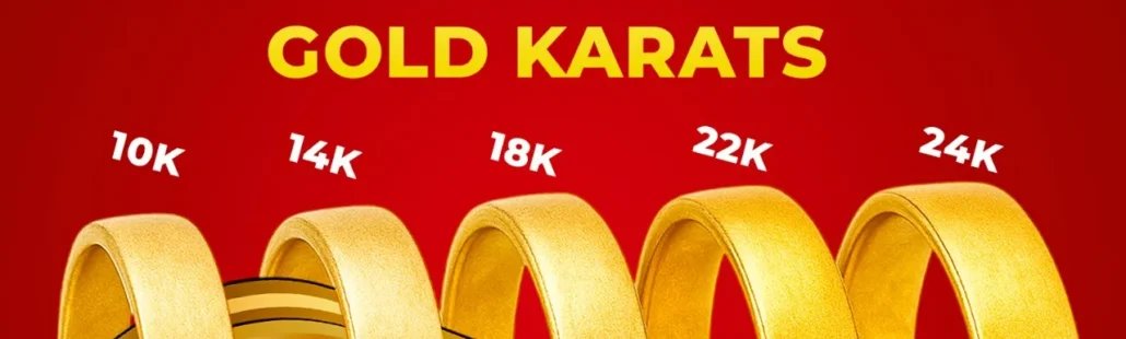 Difference Between Gold Karats - 24K, 22K, 18K, 14K, 10K