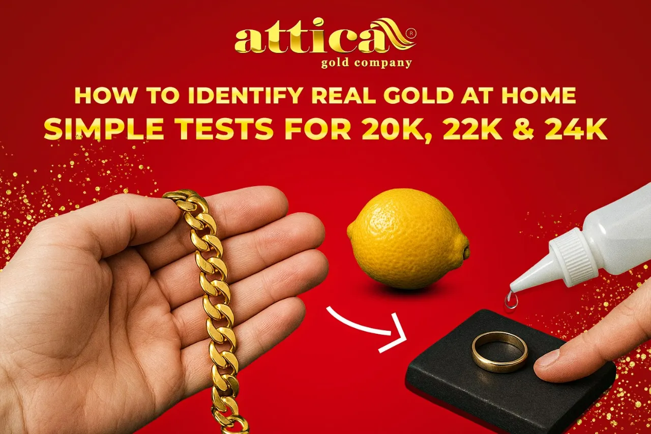 How to Identify Real Gold at Home - Simple Tests for 24K, 22K and 18K