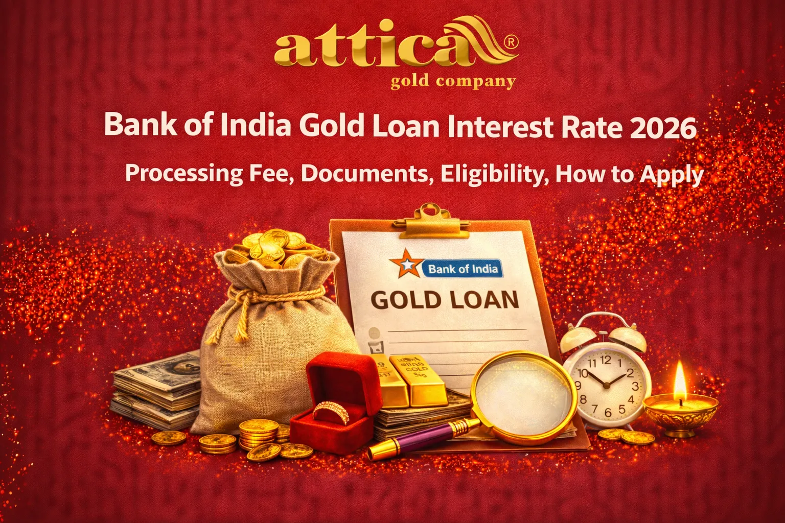 Bank of India Gold Loan Interest Rate