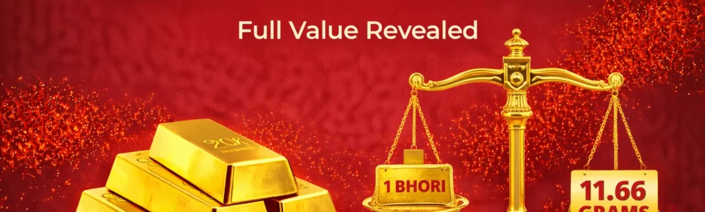 How Much Is 1 Bhori Gold in Grams Complete Conversion Guide
