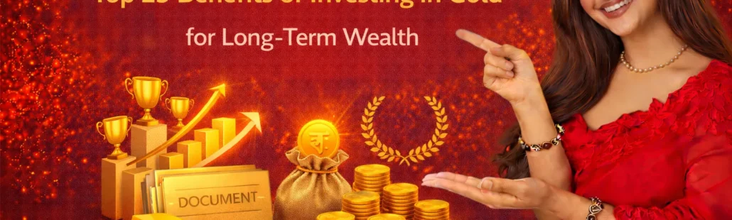 Top 25 Benefits of Investing in Gold for Long-Term Wealth