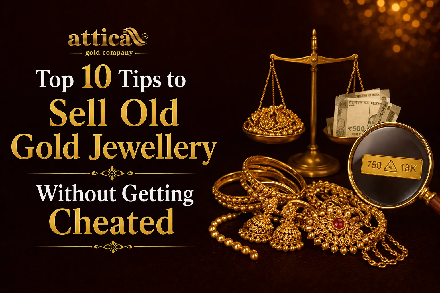 10 Tips to Sell Old Gold Jewellery Without Getting Cheated