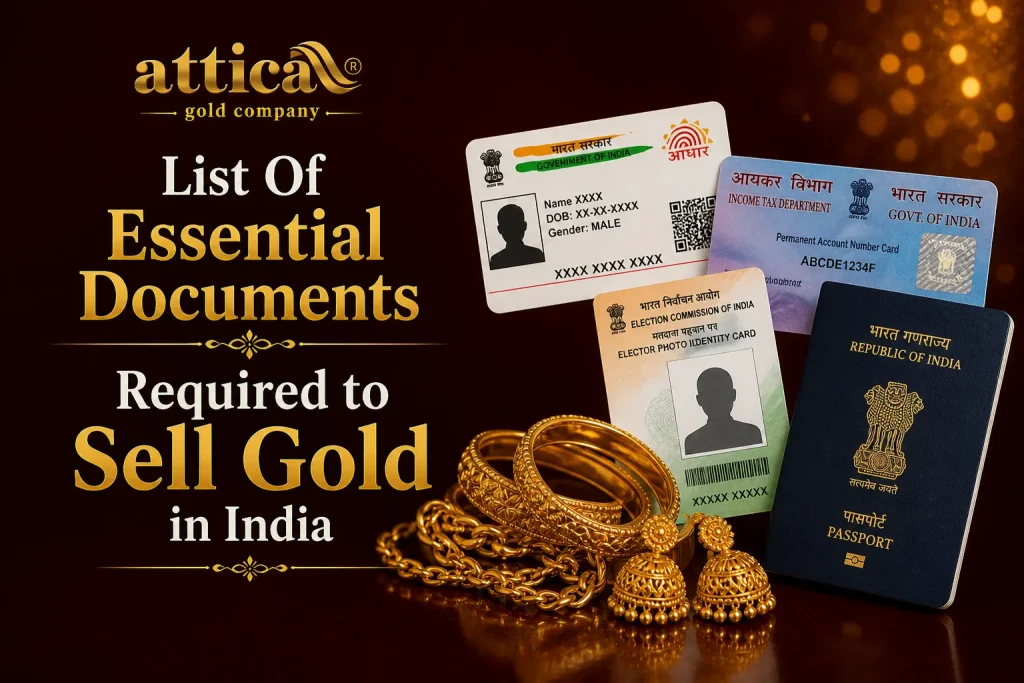 Essential Documents Required to Sell Gold in India