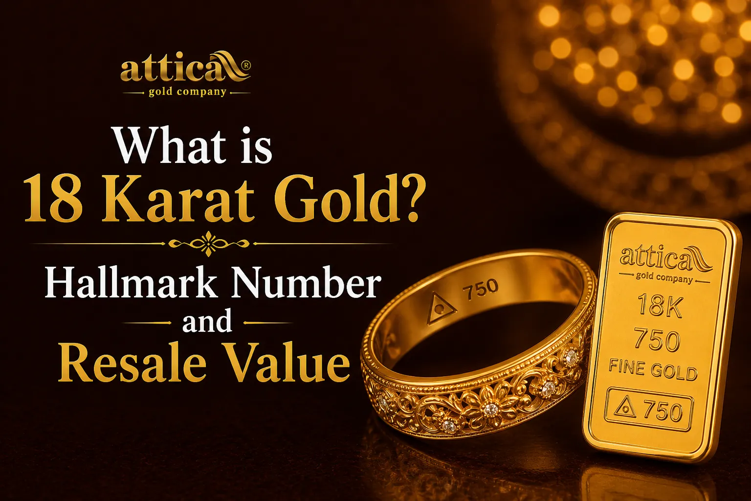 What is 18 Karat Gold Hallmark Number and Resale Value