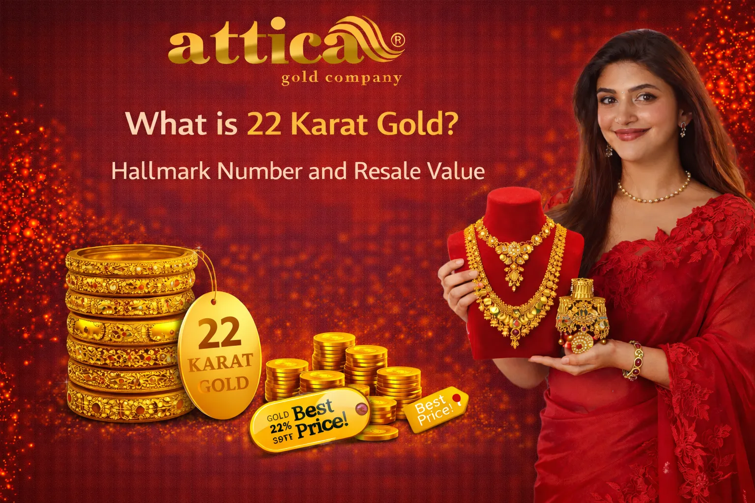 What is 22 Karat Gold Hallmark Number and Resale Value