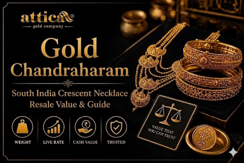 Gold Chandraharam: Weight, Today’s Rate & Resale Value