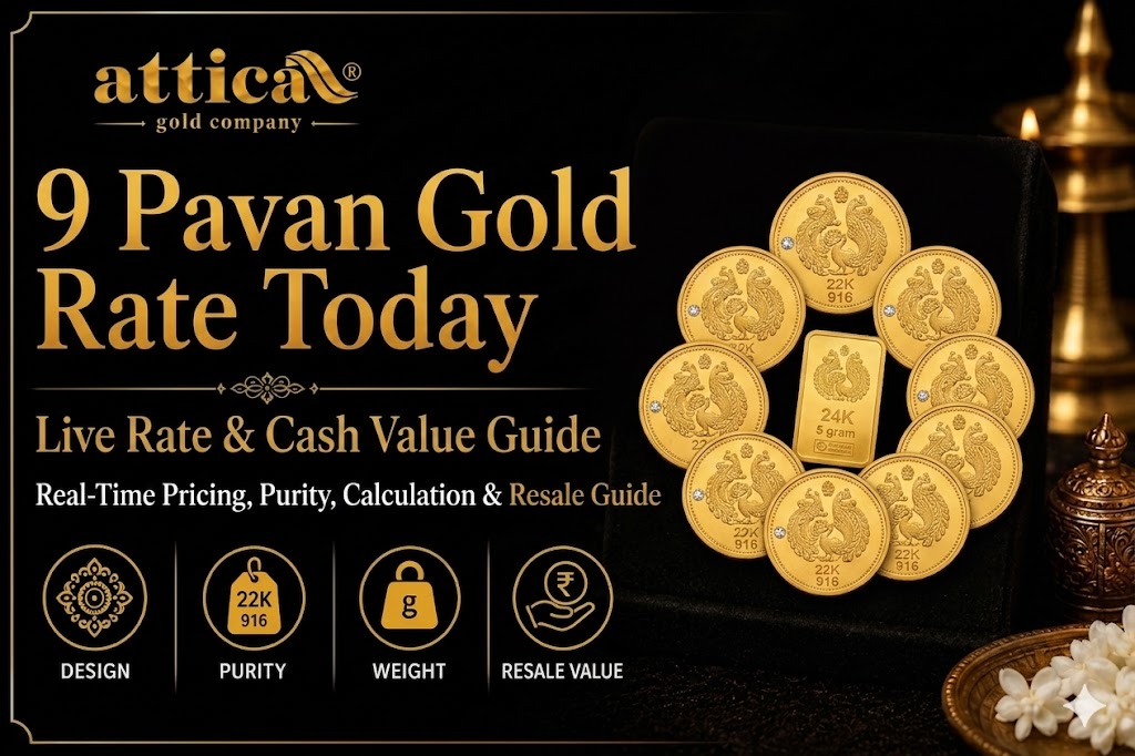 9 Pavan Gold Rate Today | Live Rate & Cash Value Guide
