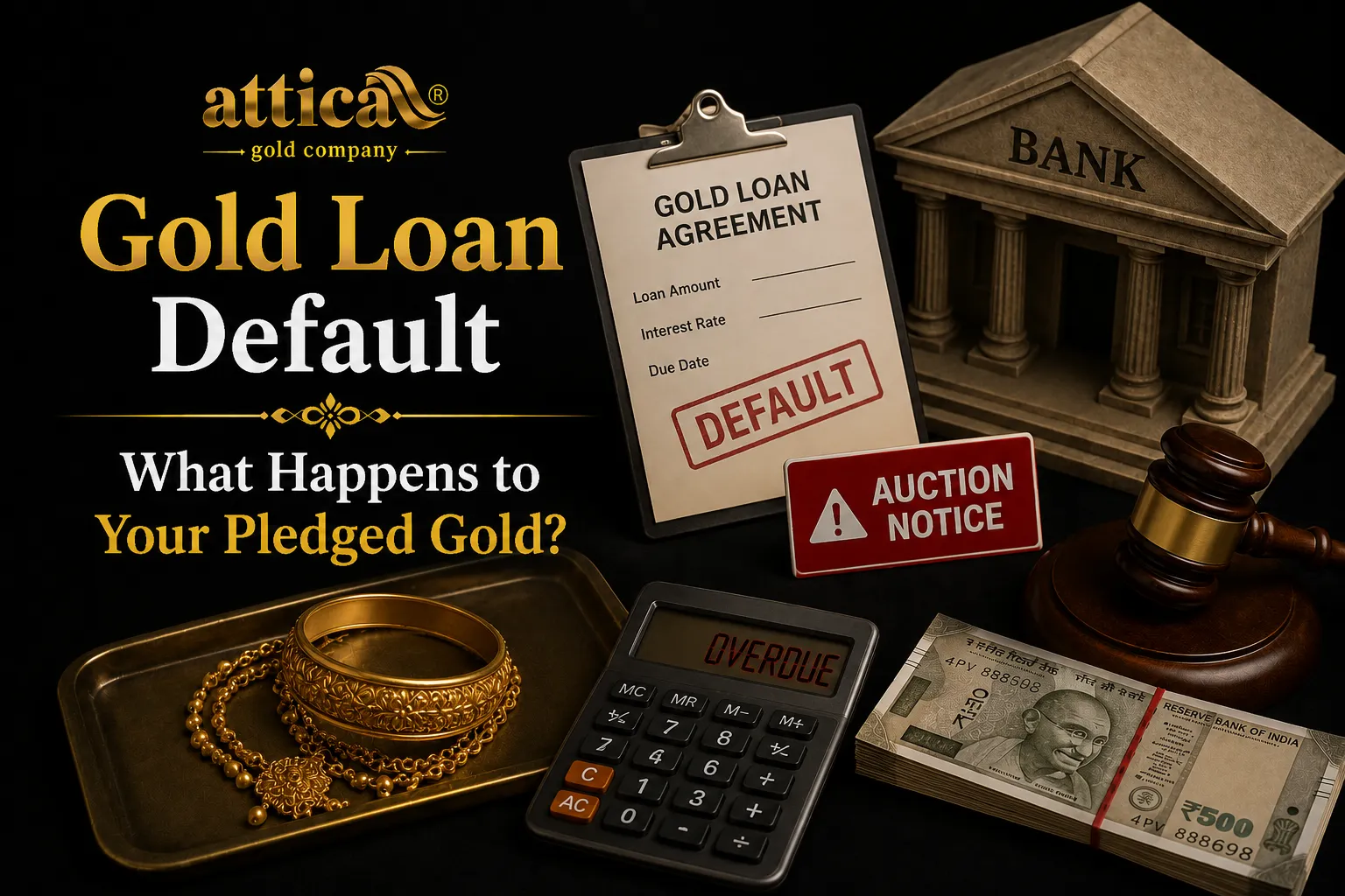 Gold Loan Default What Happens to Your Pledged Gold