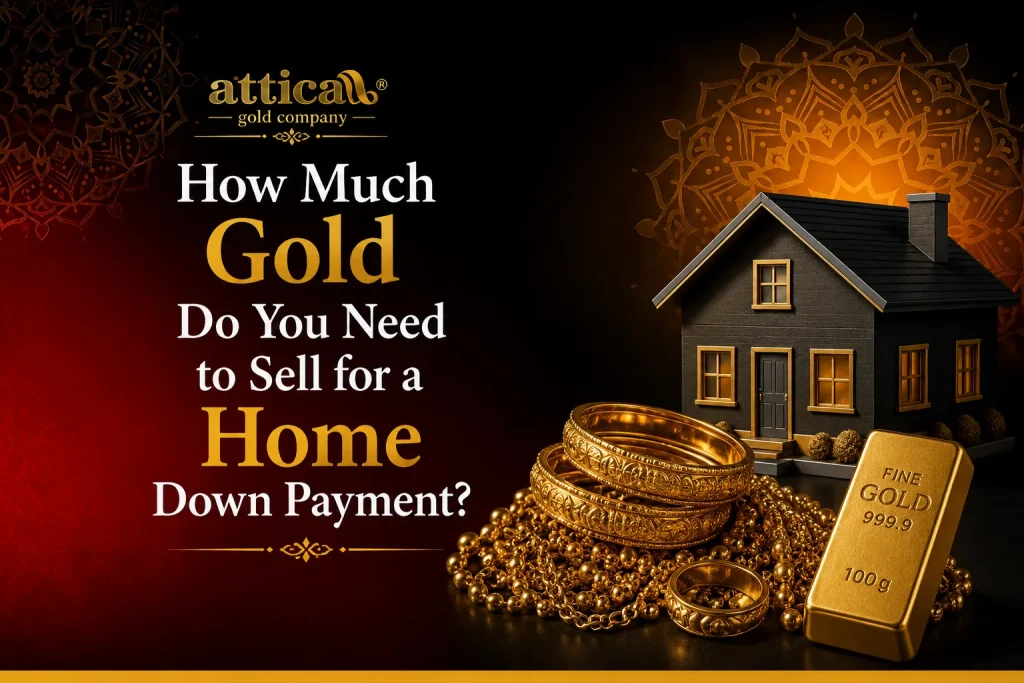 How Much Gold Do You Need to Sell for a Home Down Payment