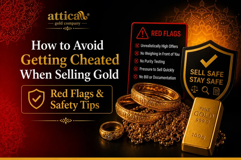 How to Avoid Getting Cheated When Selling Gold Red Flags & Safety Tips