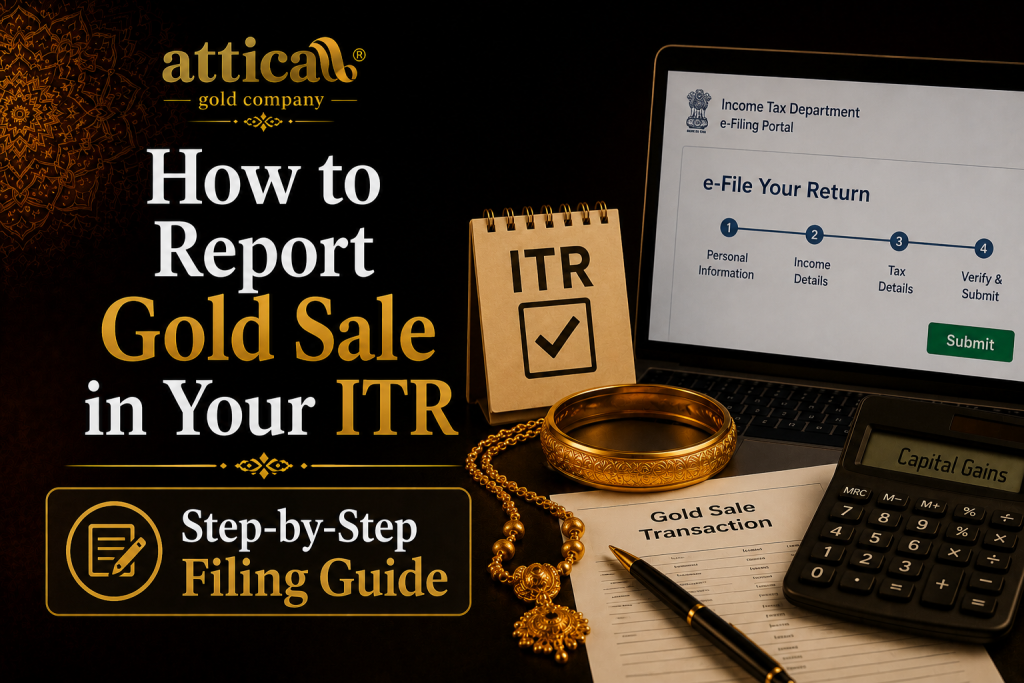 How to Report Gold Sale in Your ITR Step by Step Filing Guide
