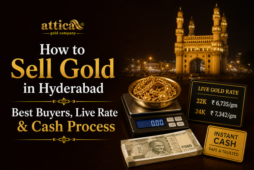 How to Sell Gold in Hyderabad Best Buyers, Live Rate & Cash Process