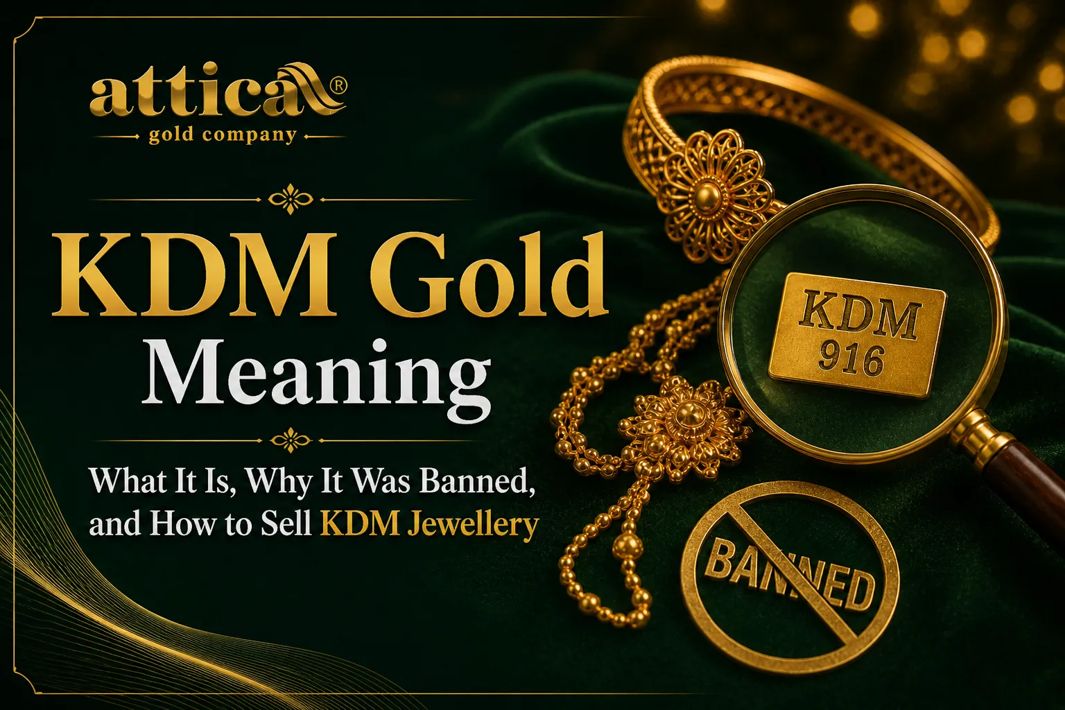 KDM Gold Meaning What It Is, Why It Was Banned, and How to Sell KDM Jewellery