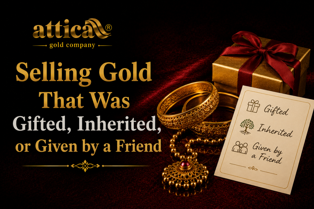 Selling Gold That Was Gifted, Inherited, or Given by a Friend