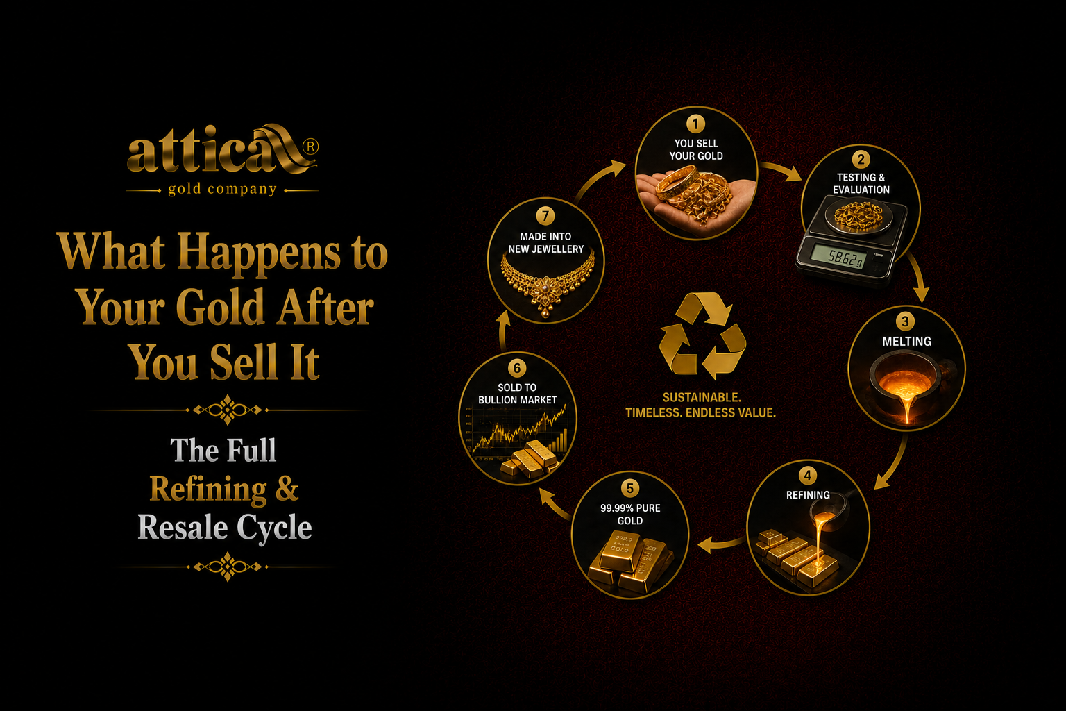 What Happens to Your Gold After You Sell It The Full Refining & Resale Cycle