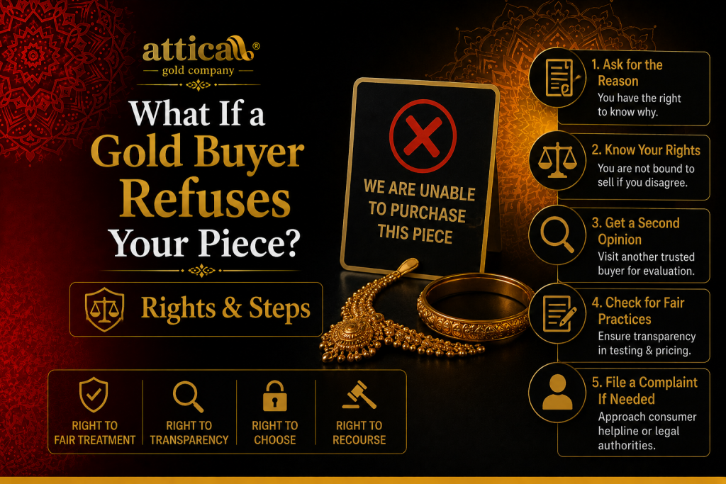 What to Do If a Gold Buyer Refuses Your Piece Your Rights