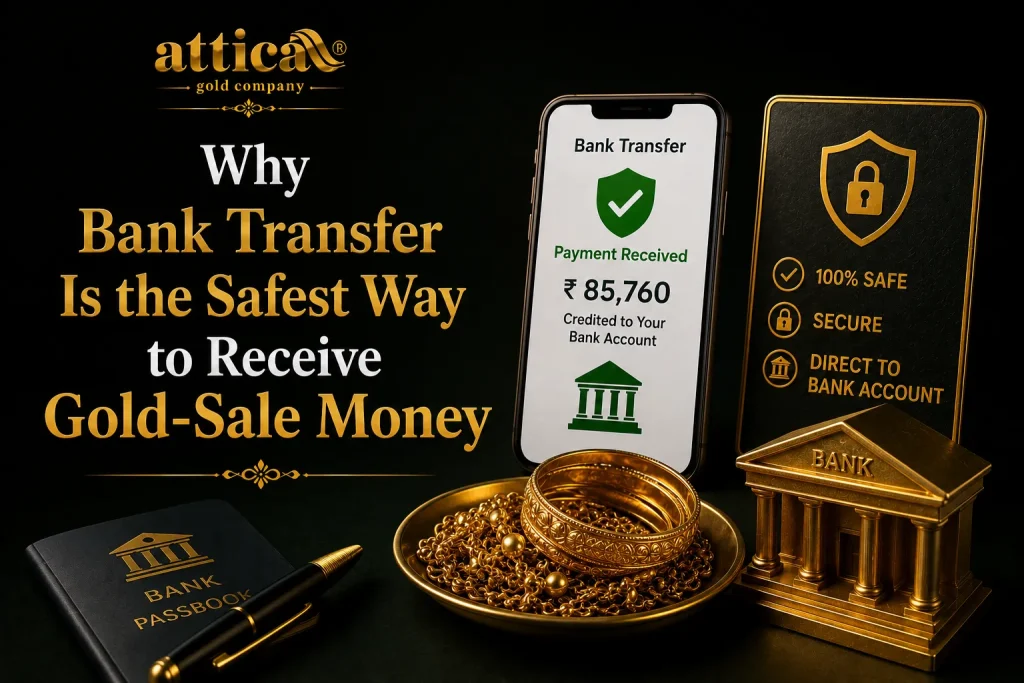 Why Bank Transfer Is the Safest Way to Receive Gold Sale Money