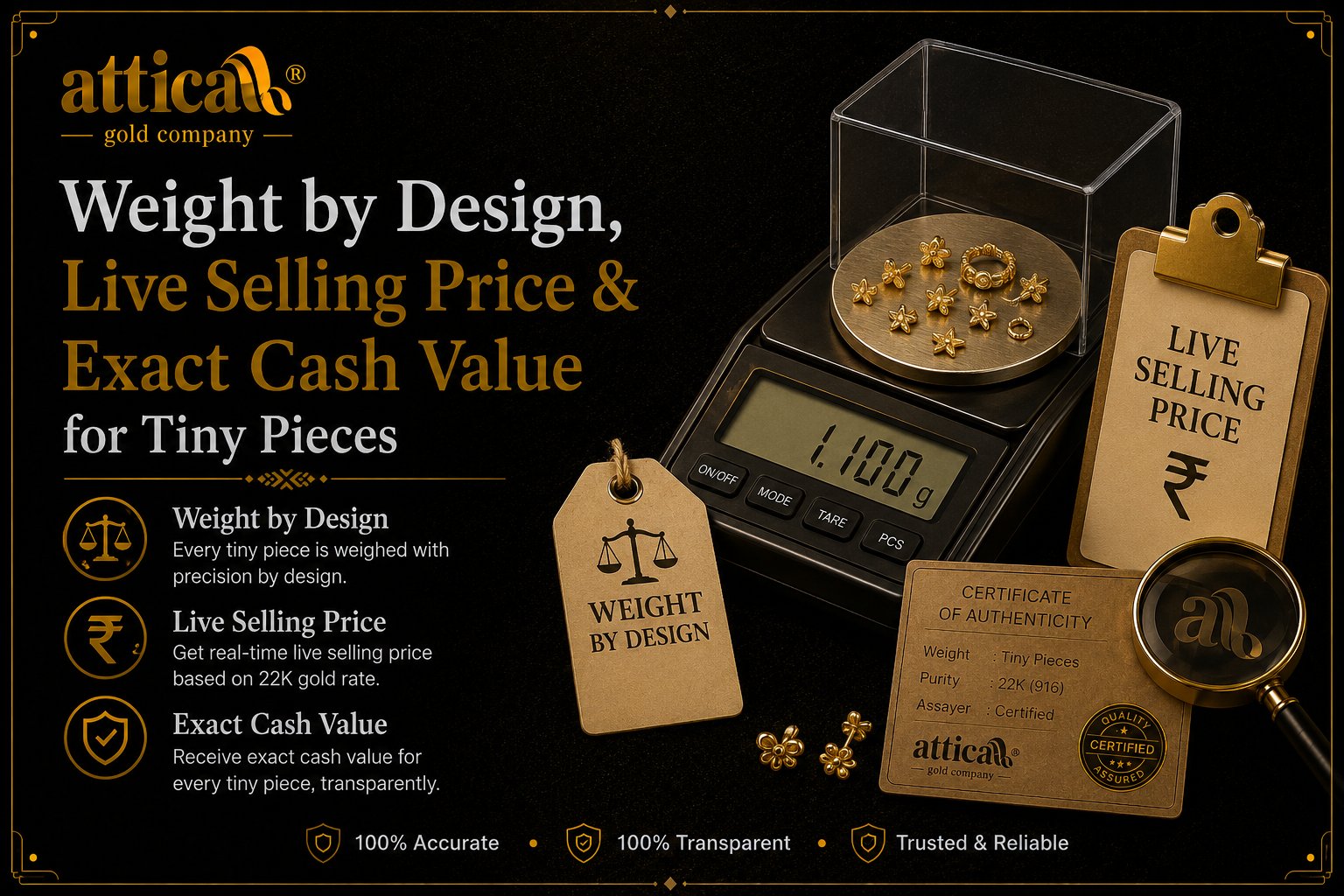 2 Gram Gold Rate Today: Live Selling Price & Exact Cash Value for Tiny Pieces