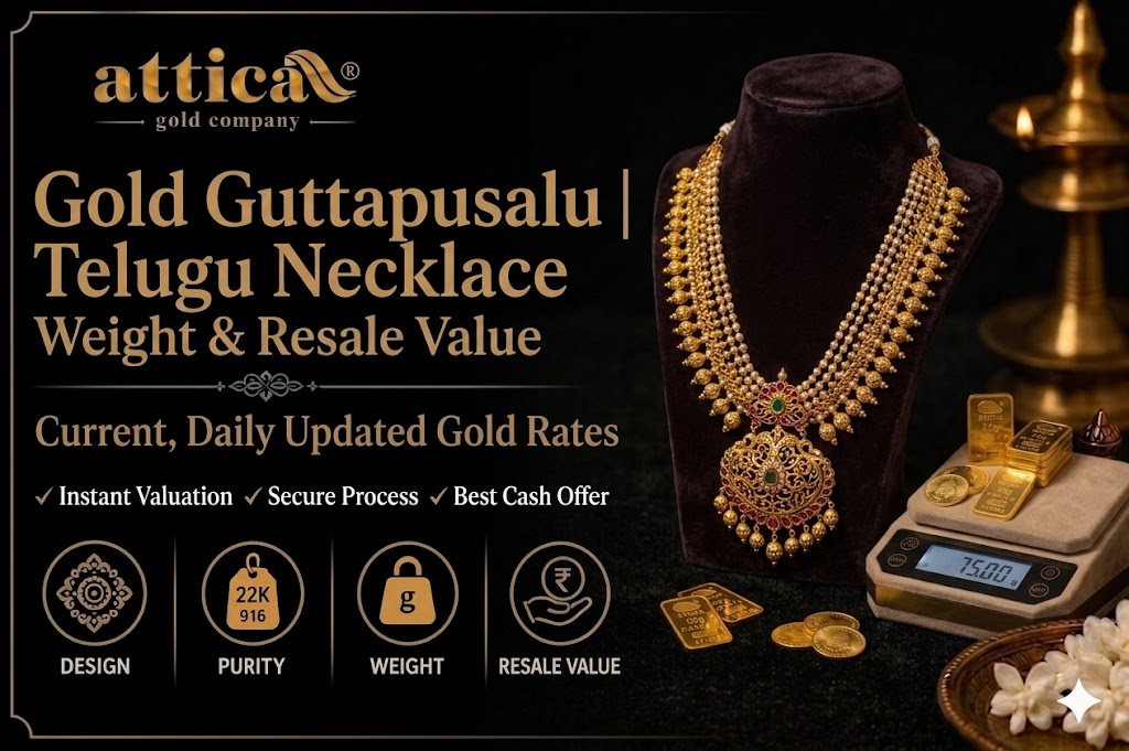 Gold Guttapusalu: Weight, Today’s Rate & Resale Value
