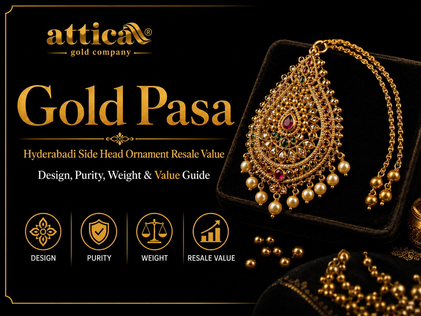 Gold Pasa | Hyderabadi Side Head Ornament Resale Value