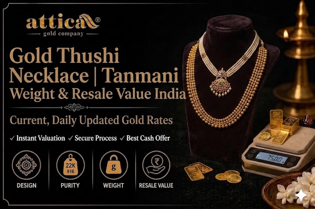 Gold Thushi Necklace: Weight, Today’s Rate & Resale Value