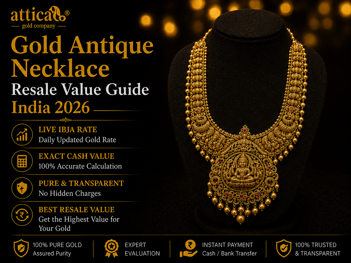 Gold Antique Necklace: Resale Value Explained