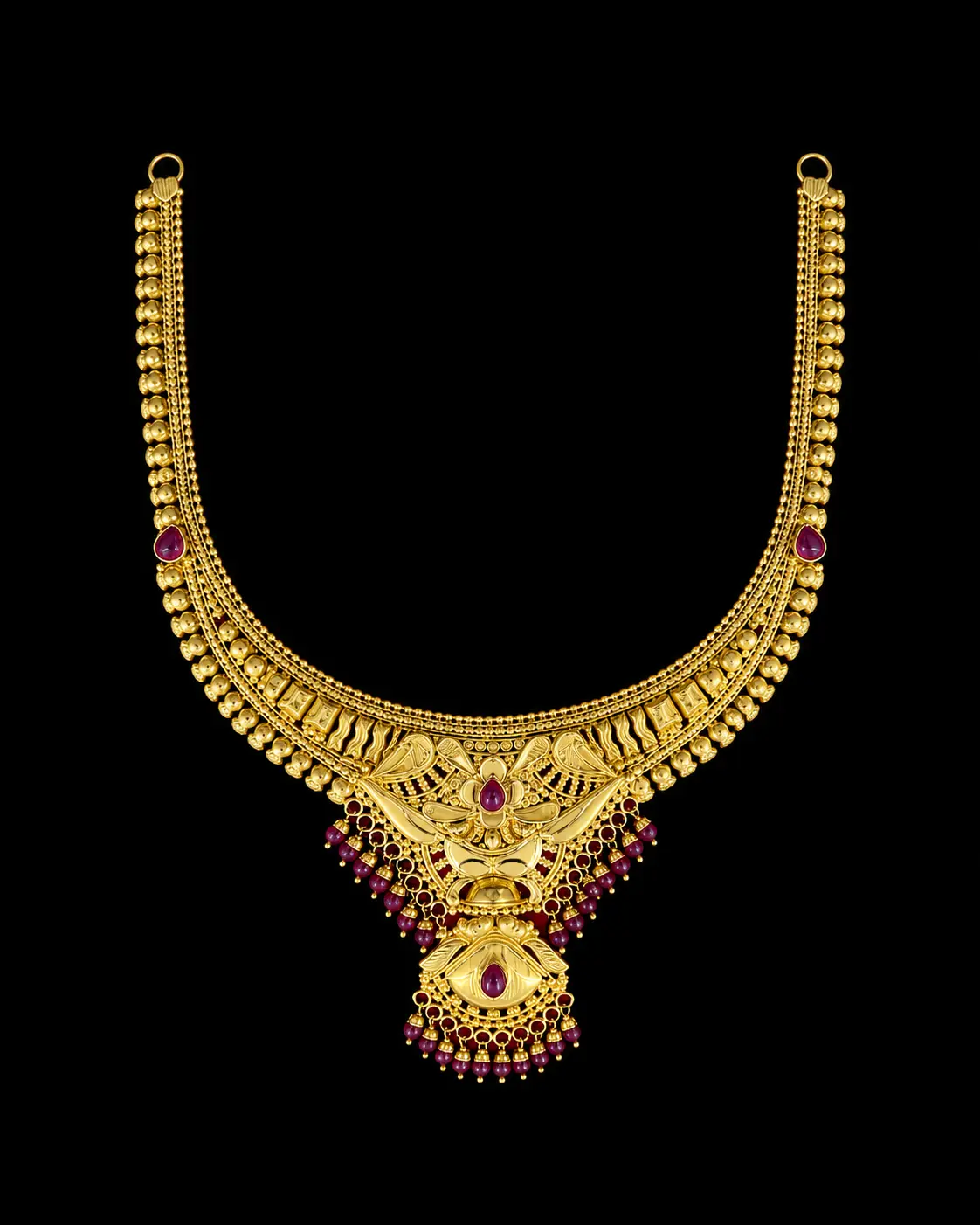 Ornate Gold Temple Jewelry Arch