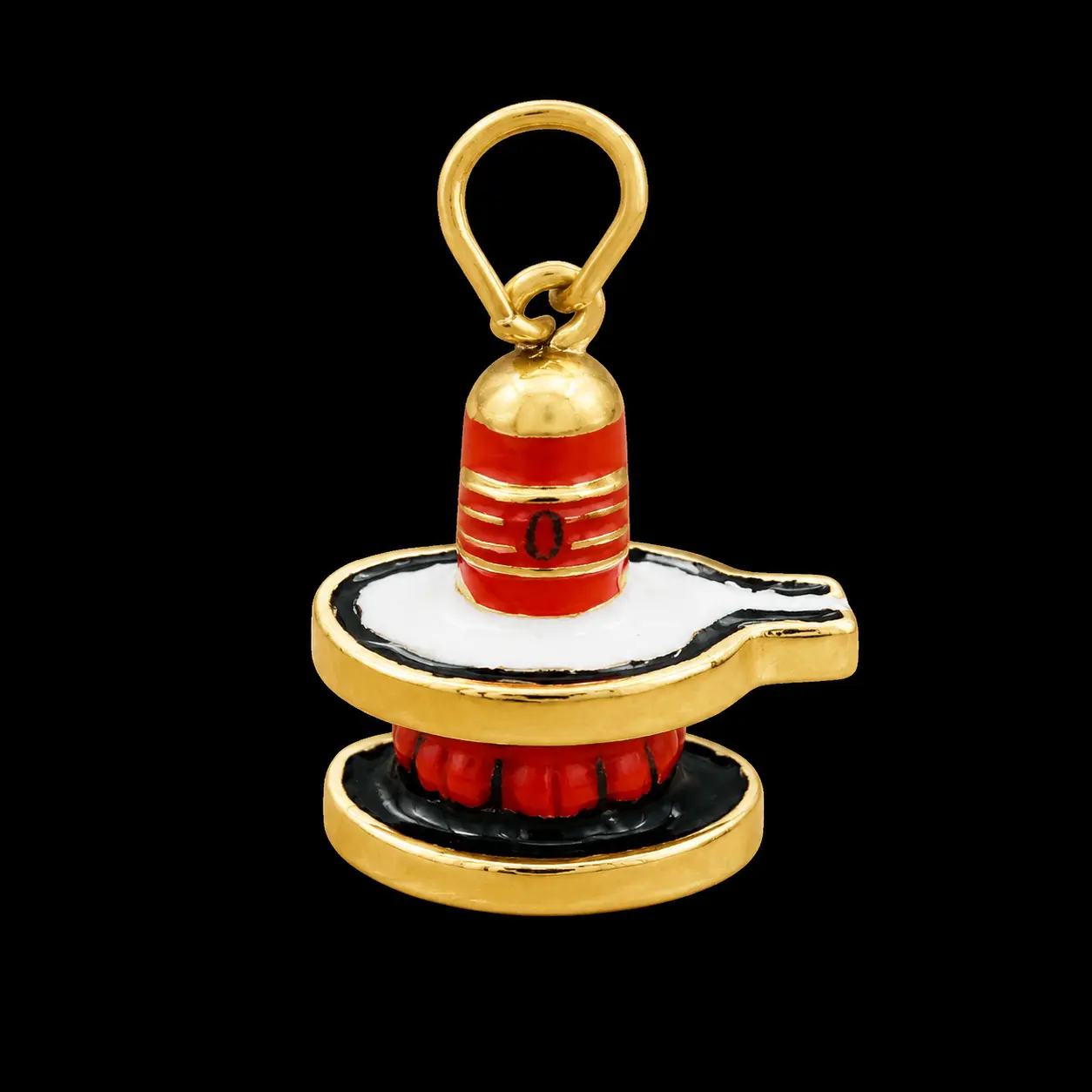 Shiva Lingam Gold Pendant